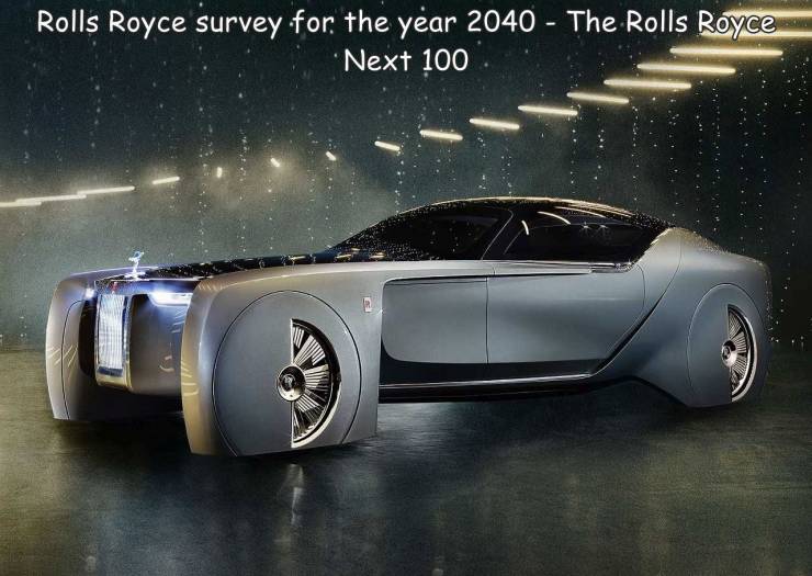cool and funny pics - royal royal car - Rolls Royce survey for the year 2040 The Rolls Royce Next 100
