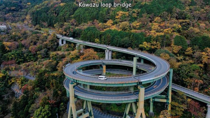 awesome images - cool photos - kawazu nanadaru loop bridge - Kawazu loop bridge
