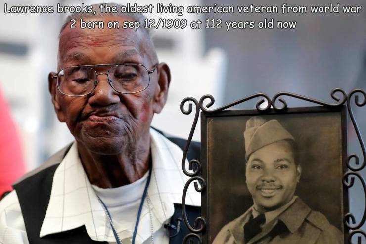 lawrence brooks ww2 - Lawrence brooks, the oldest living american veteran from world war 2 born on Sep 121909 at 112 years old now
