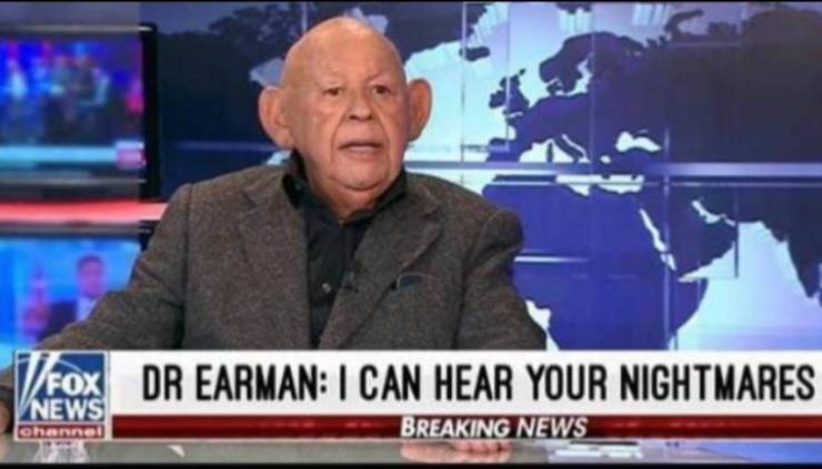 fun randoms - cool stuff - dr earman i can hear your nightmares - Vox Dr Earman I Can Hear Your Nightmares News Channel Breaking News