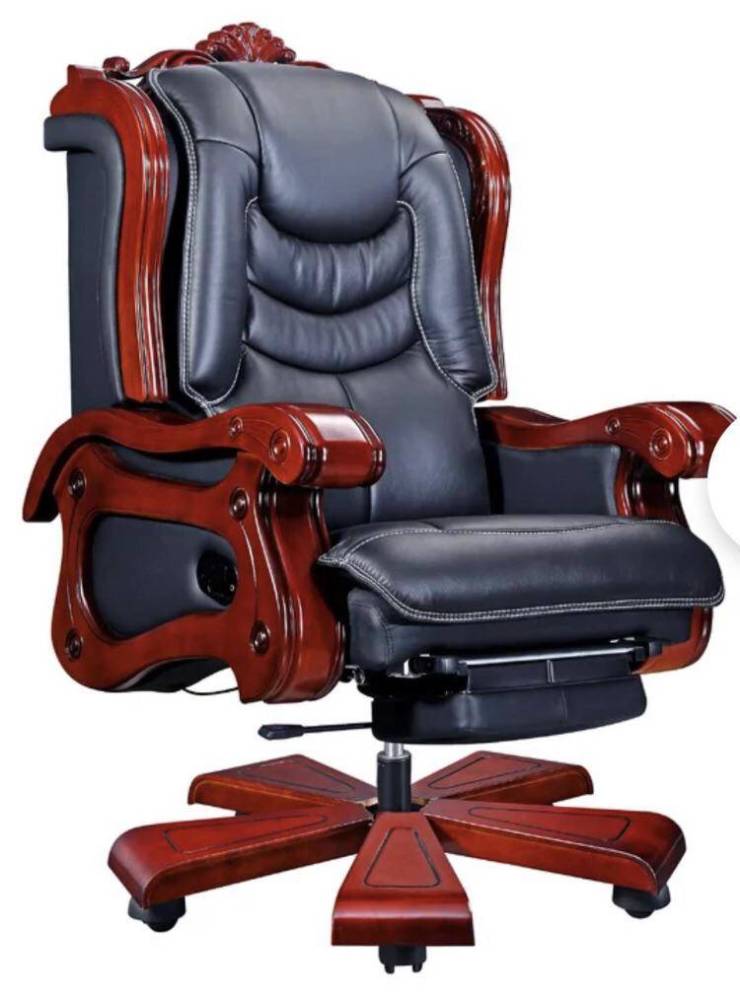 wayfair genuine leather executive chair
