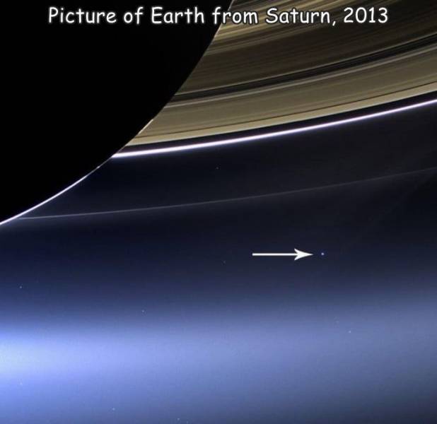 funny photos - cool pics - cassini photos of saturn hd - Picture of Earth from Saturn, 2013