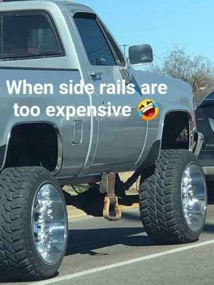 random photos - stirrups for trucks - When side rails are too expensive