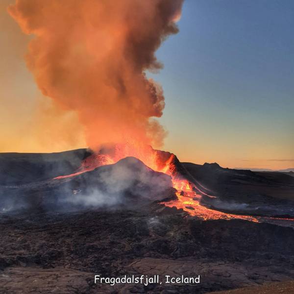 random photos - types of volcanic eruptions - Fragadalsfjall, Iceland