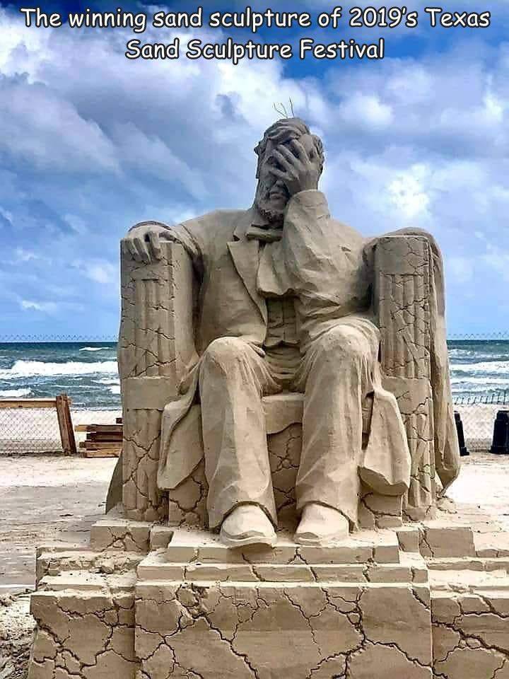 random photos - winning sand sculpture texas - The winning sand sculpture of 2019's Texas Sand Sculpture Festival
