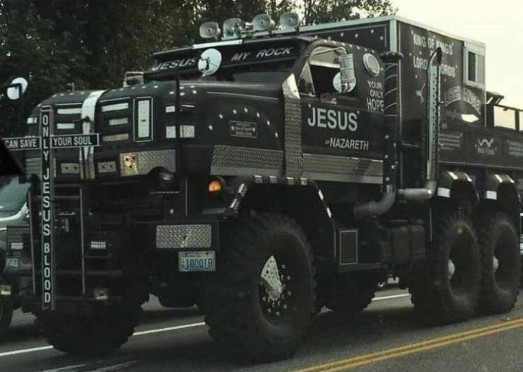 armored car - Mus My Rock Jesus 79808 Vom 00 Hope 10 E Jesus Can Save Your Soul Nazareth W S Doors come Ne 100018