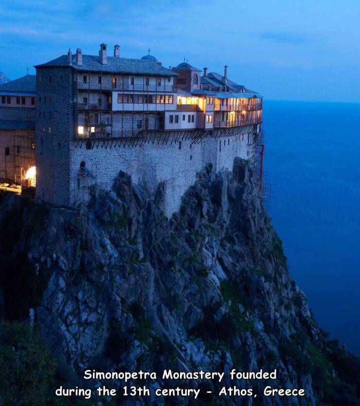 simonopetra monastery - Simonopetra Monastery founded during the 13th century Athos, Greece