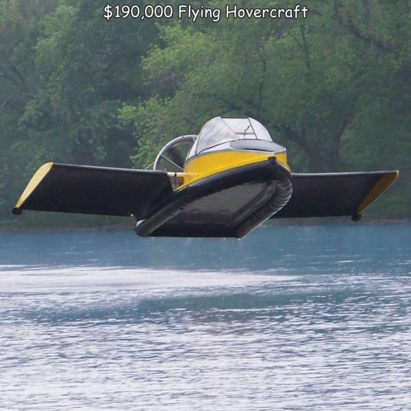 fun pics - flying hovercraft - $190,000 Flying Hovercraft