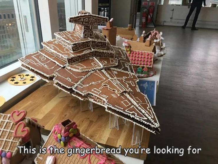 fun pics - death star gingerbread house - This is the gingerbread you're looking for