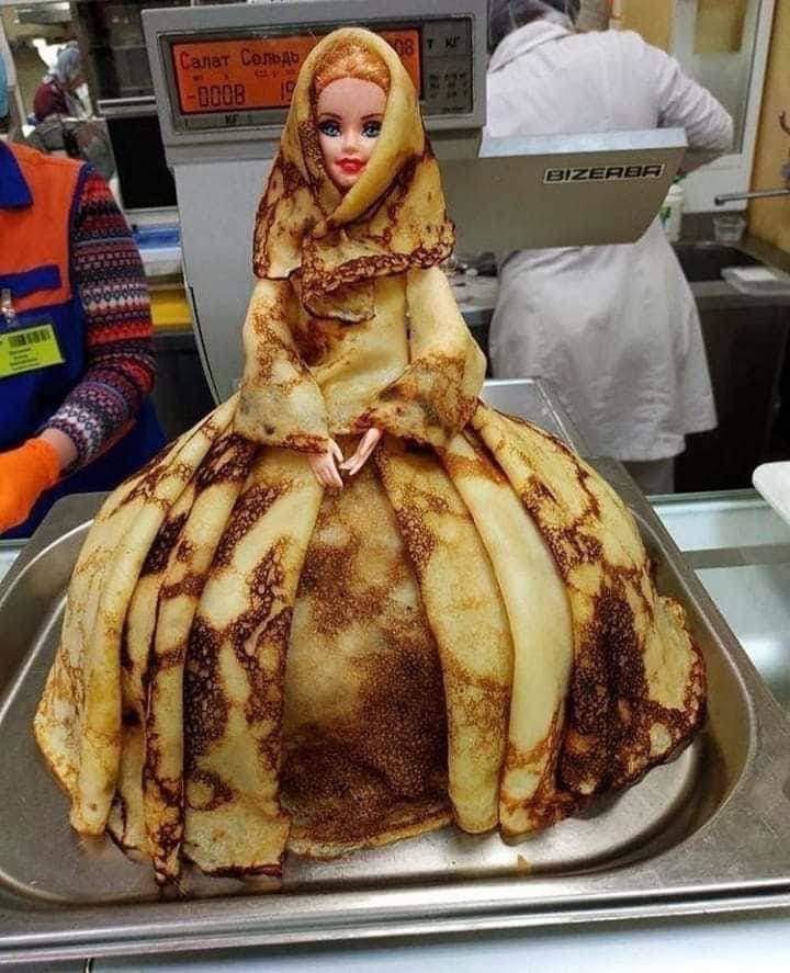 fun pics - pancake barbie