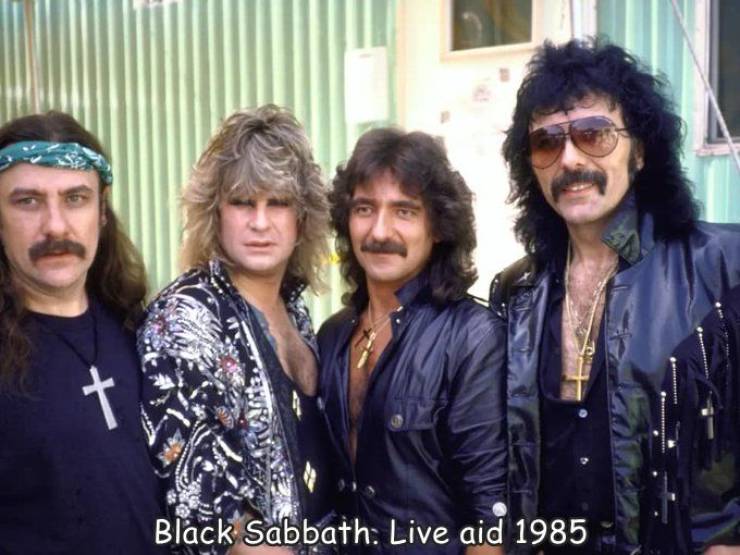 fun randoms - ozzy osbourne black sabbath - t Black Sabbath Live aid 1985