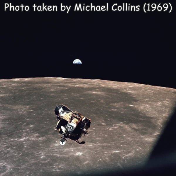 fun randoms - everyone in the world except michael collins - Photo taken by Michael Collins 1969