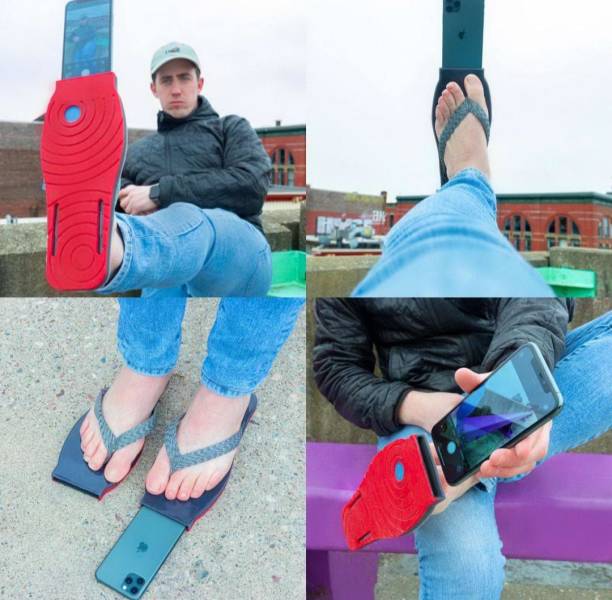 selfie sandals