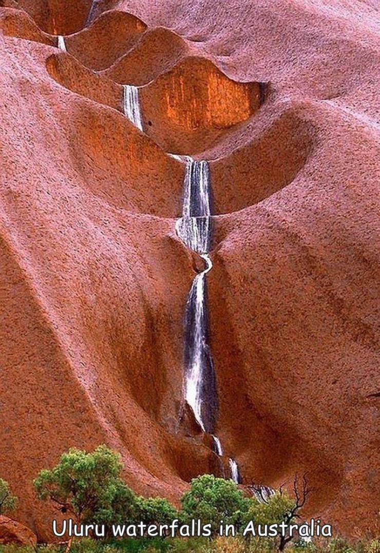 fun randoms - scrapbook ideas outback australia - Uluru waterfalls in Australia