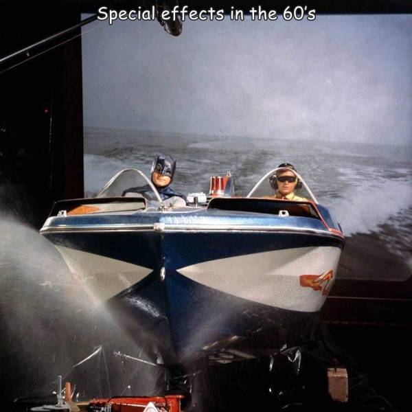 motorboat - Special effects in the 60's