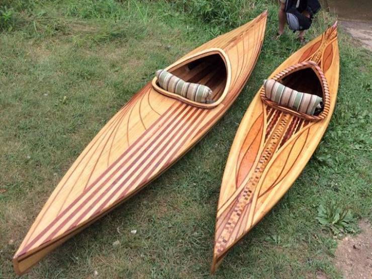 cool pics - wood kayak