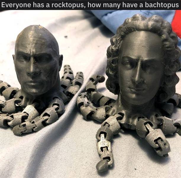 cool pics - metal - Everyone has a rocktopus, how many have a bachtopus