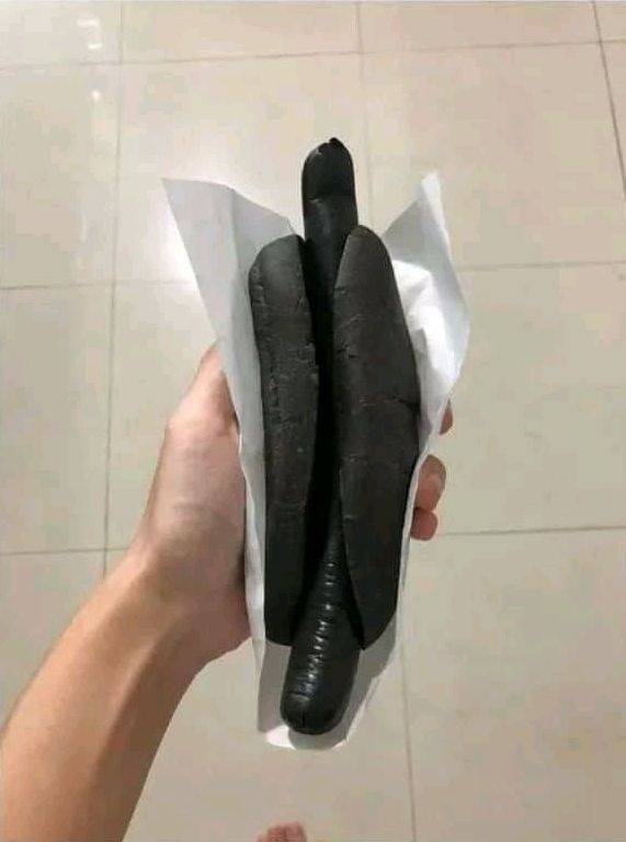 cool pics - ikea black hotdog