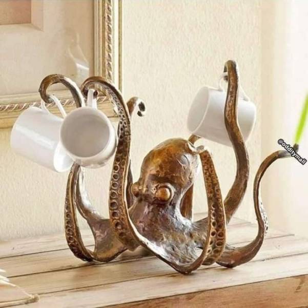 fun randoms - octopus mug holder - codditymall Com