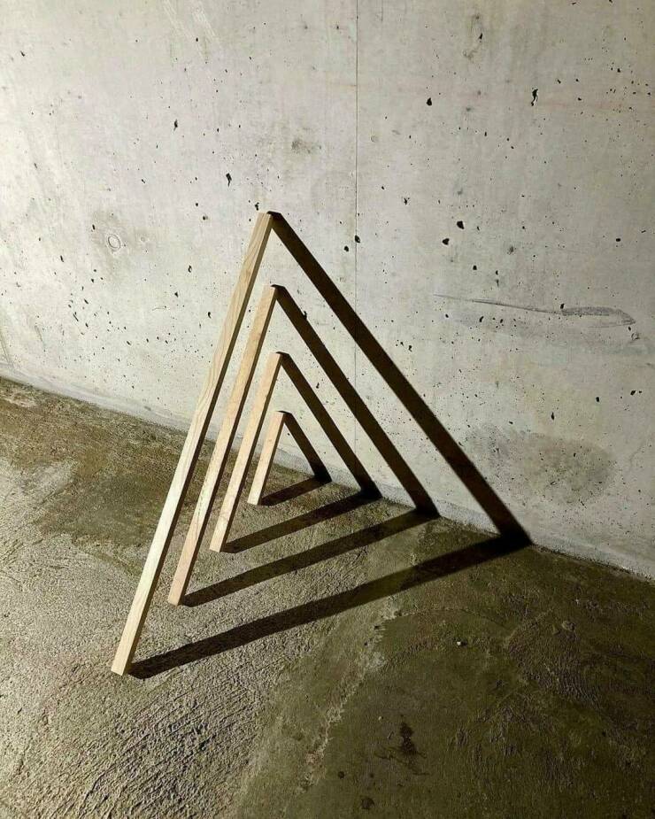 fun randoms - funny photos - triangle
