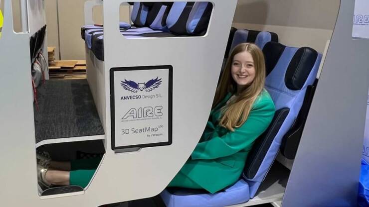 random pics - Airplane - Anvecso Design Sl Aire 3D SeatMap to recen Re