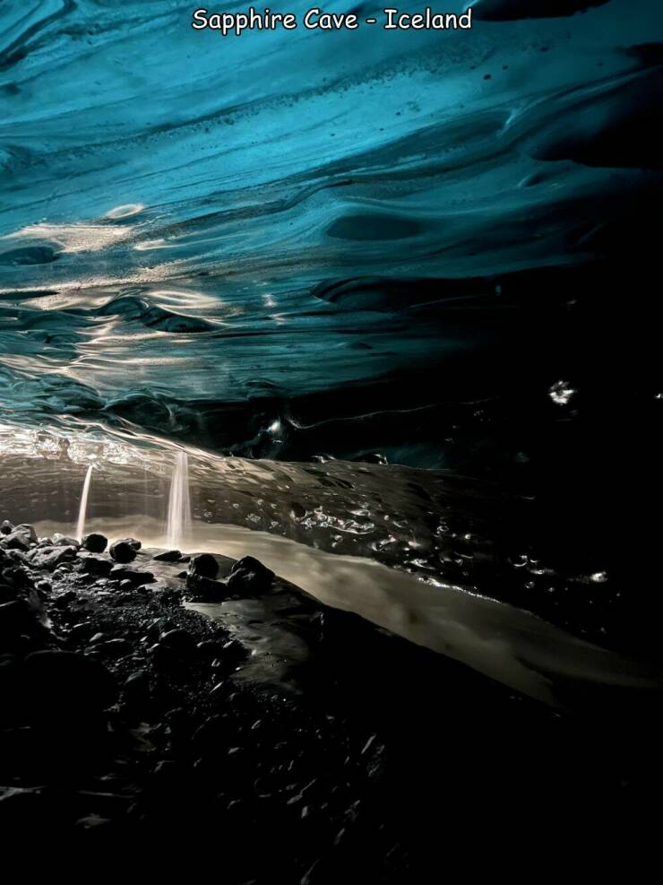random pics- atmosphere - Sapphire Cave Iceland