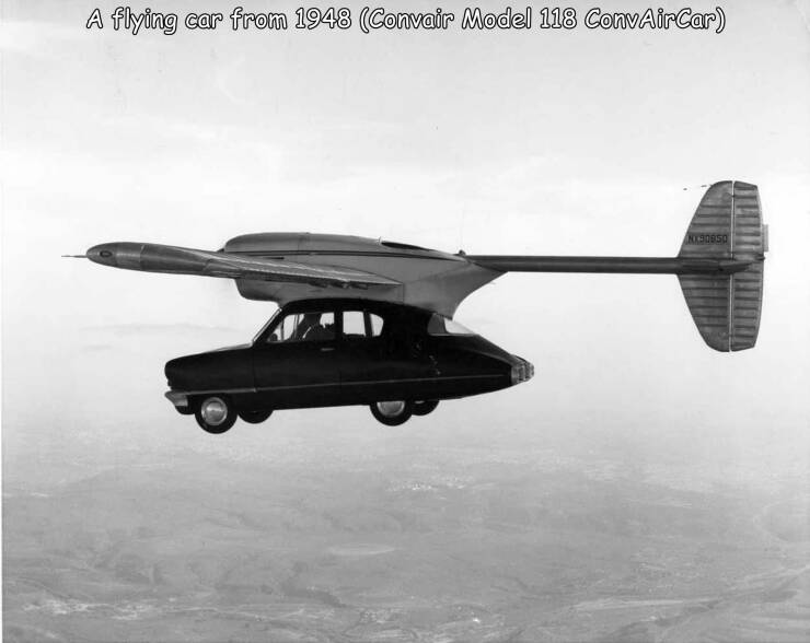 Random Pictures and Images - convair model 118 - A flying car from 1948 Convair Model 118 ConvAirCar