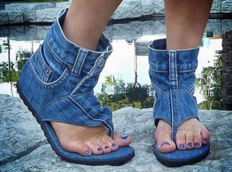 daily dose - jandals jean sandals