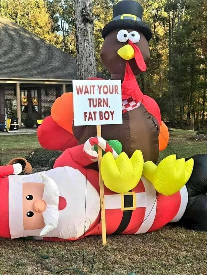 daily dose of pics and memes - wait your turn fat boy inflatable - Wait Your Turn Fat Boy 17