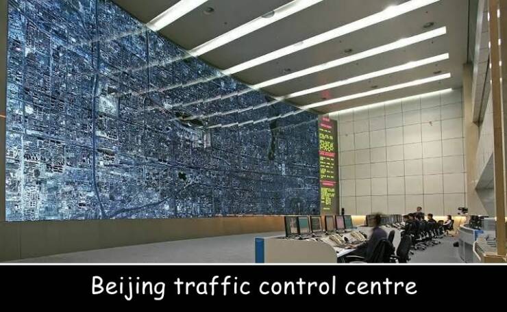 cool pics - beijing traffic control room - D Beijing traffic control centre