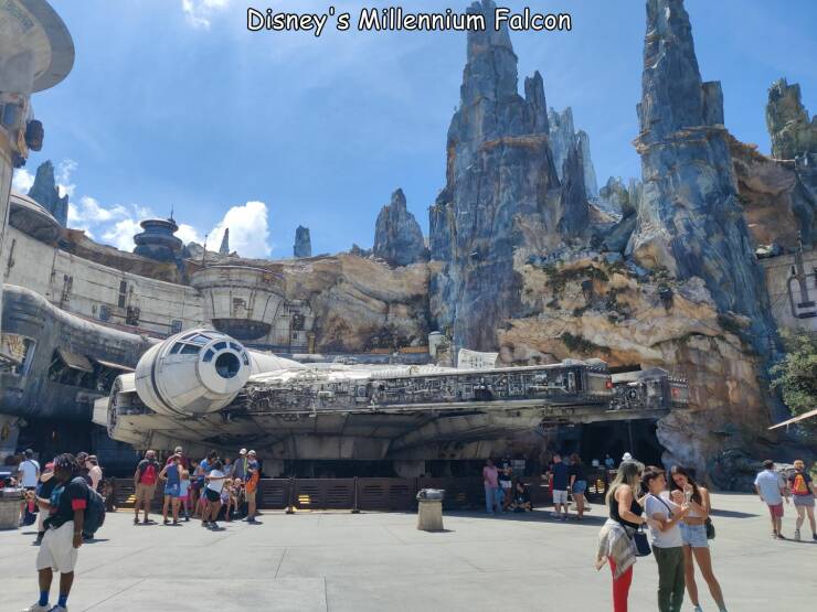 tourist attraction - M Disney's Millennium Falcon