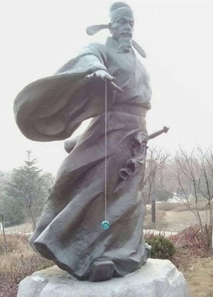 chinese statue yoyo