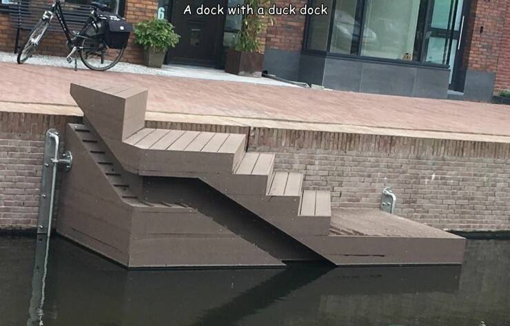 cool random pcis - architecture - 6 A dock with a duck dock