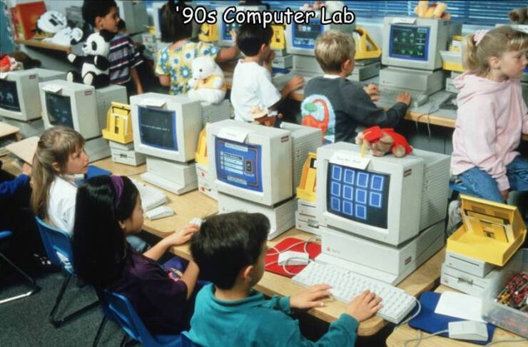 cool random pcis - 90s computer classroom - '90s Computer Lab 0000 0000 000 BH