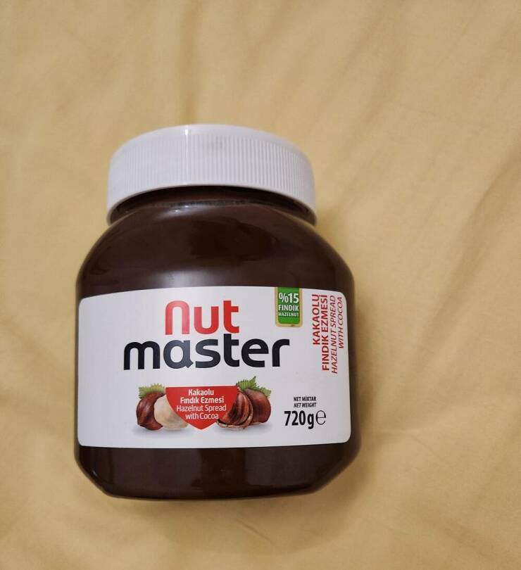 cool random pcis - %15 Findik Hazelnut nut master Kakaolu Fndk Ezmesi Hazelnut Spread with Cocoa Kakaol Findik Ezmes With Cocoa Hazelnut Spread Net Mktar Net Weight 720ge