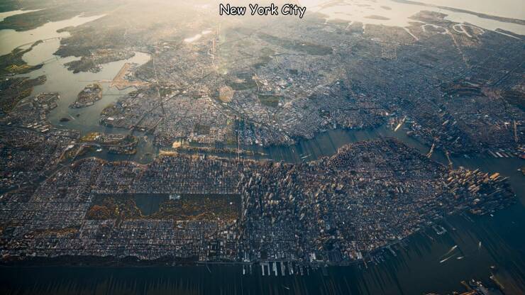 cool random pics - aerial photography - New York City