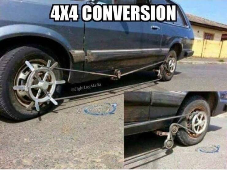 monday morning randomness - 4X4 Conversion