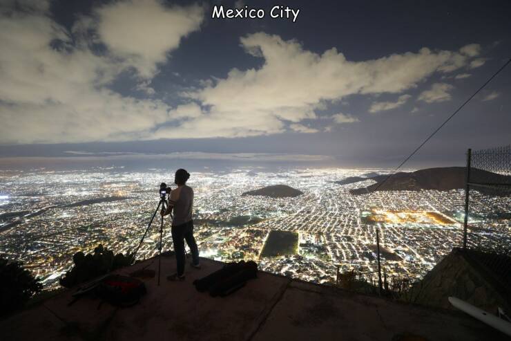 cool pics - sky - Mexico City