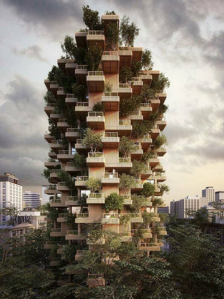 cool random pics - toronto tree tower - Cinema Sewill Ille