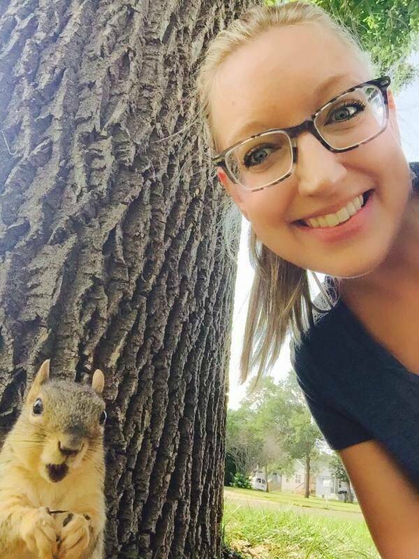 cool random pics - squirrel selfie