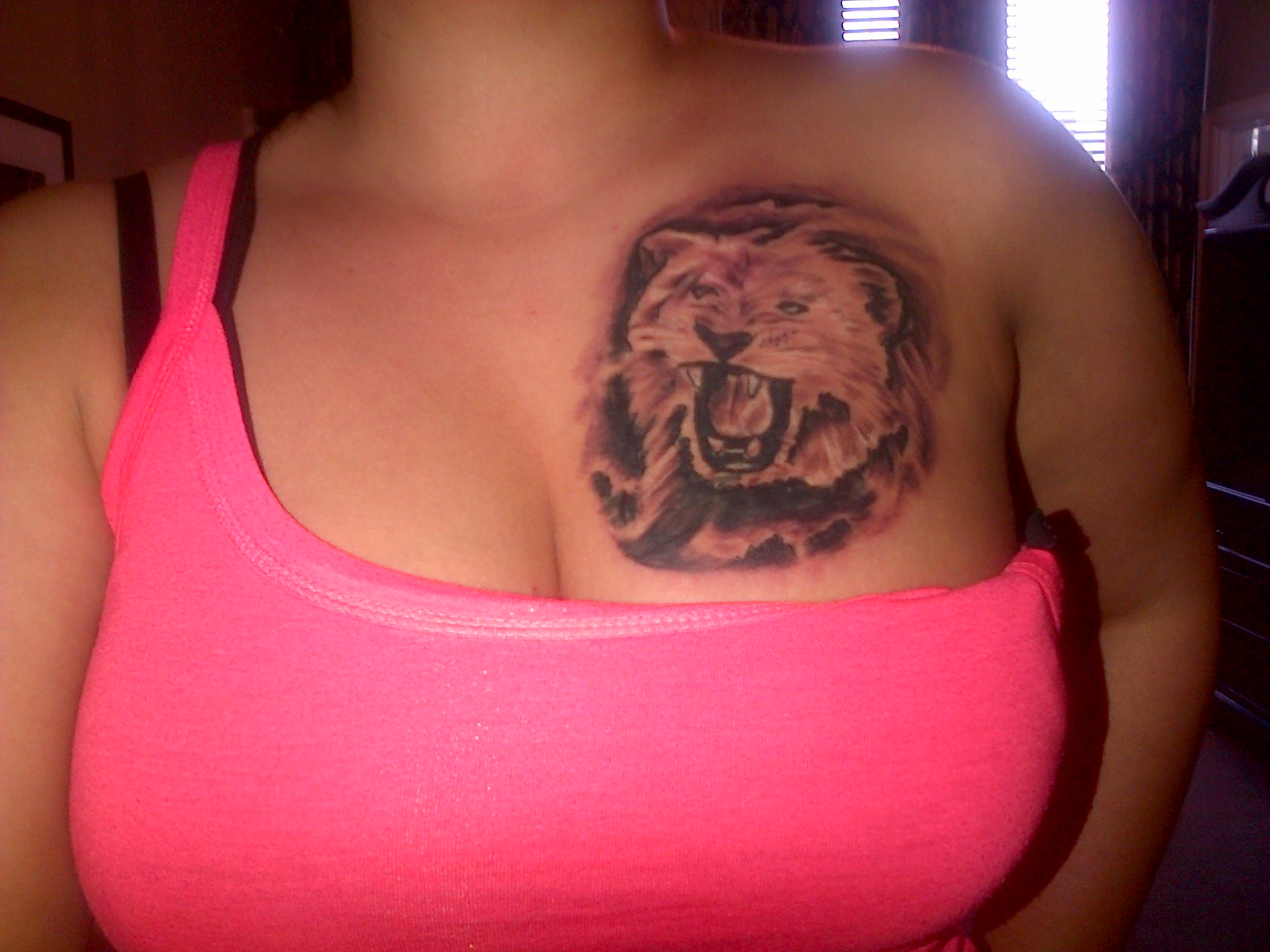 The next day... looking better. Ill go back in a few weeks to finish it!