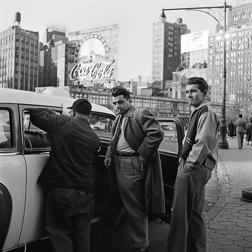 Never Before Seen Street Photos Of 1950s NYC And Chicago