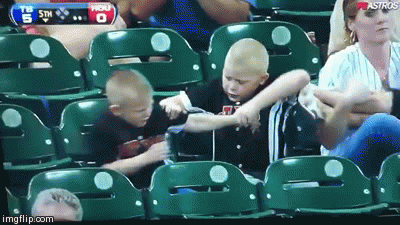 This mom who just wanted to enjoy the game.