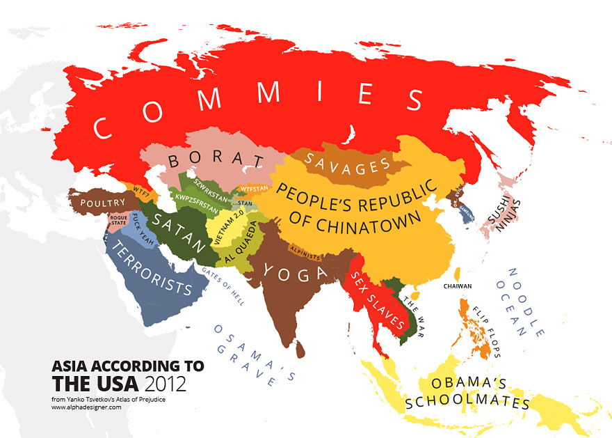 Maps they didn't teach in school.