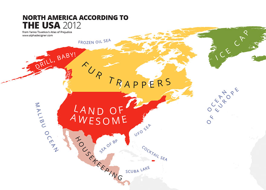 Maps they didn't teach in school.