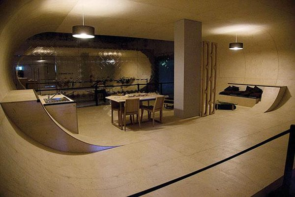 Indoor skate park