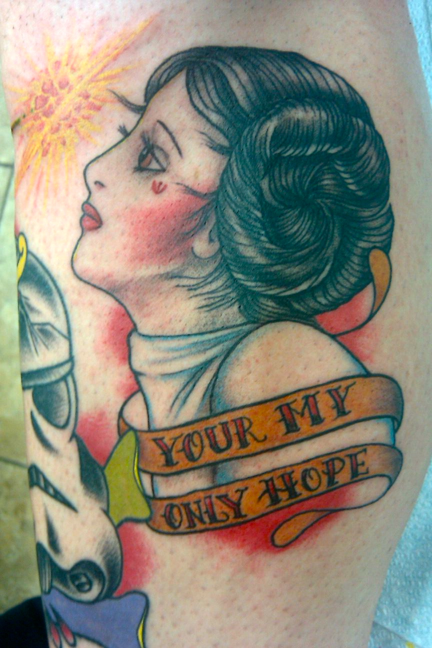 ... and obviously this tattoo artist needs  a grammar lesson in the proper usage of "your" and "you're!"