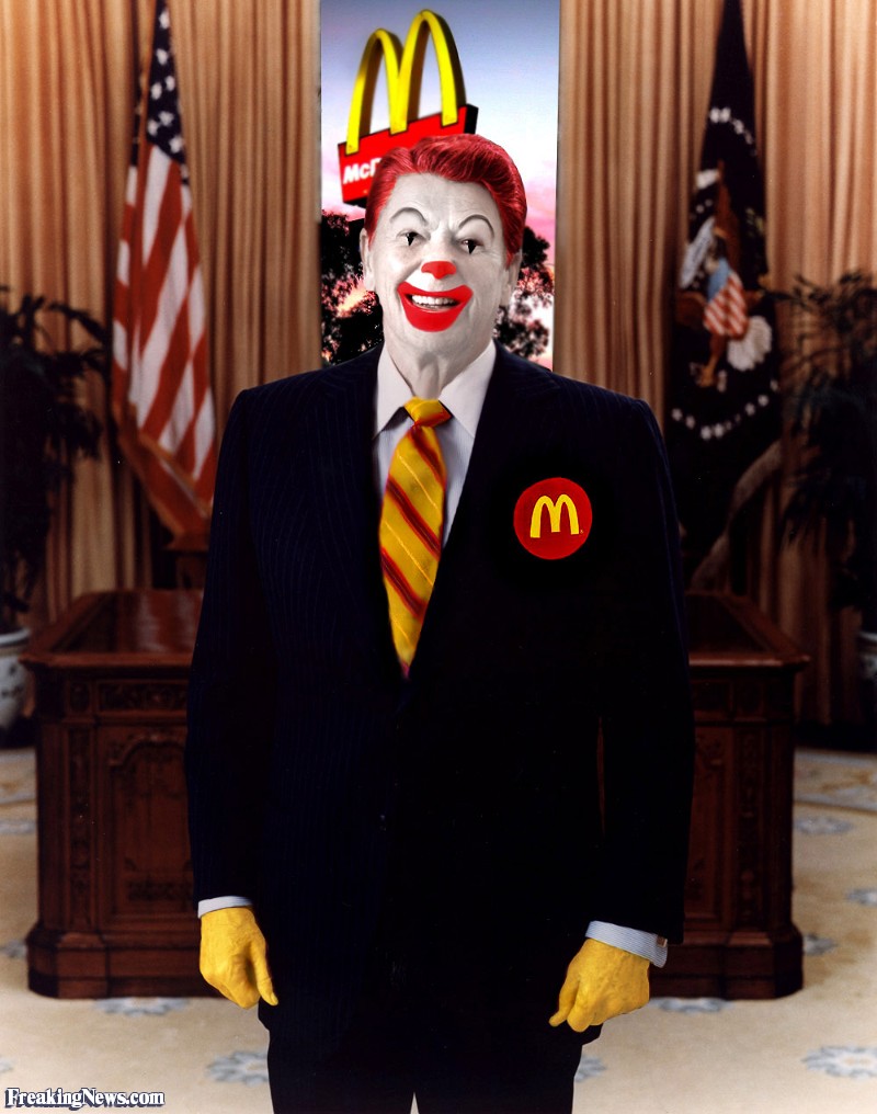 Ronald McDonald-Reagan