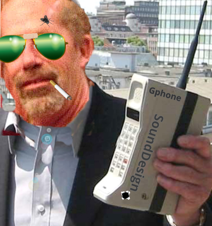 Mr.Leonard and his new phone