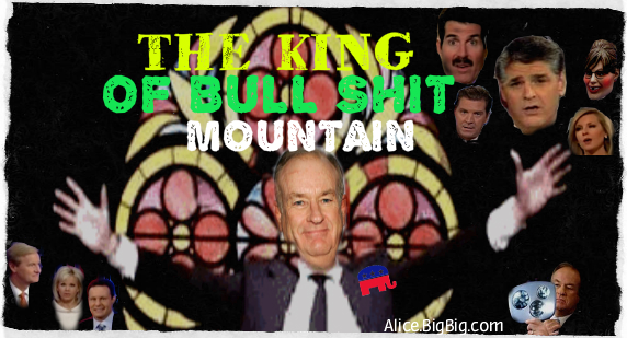 Make way for the king of bullshit mountain .......